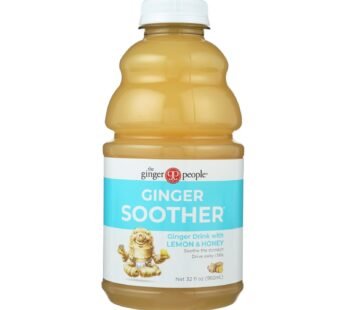 The Ginger People Ginger Soother – Case Of 12 – 32 Fl Oz.