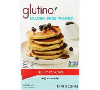 Glutino Fluffy Pancake Mix – Case of 6 – 16 oz.