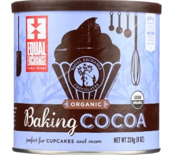 Equal Exchange Organic Baking Cocoa – Case Of 6 – 8 Oz.