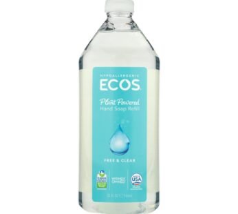 Ecos Hand Soap – Free And Clear – Case Of 6 – 32 Fl Oz.