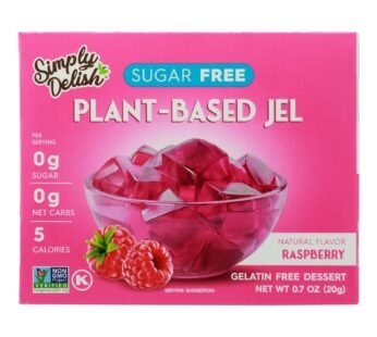 Simply Delish Jel Dessert – Raspberry – Case Of 6 – .7 Oz.