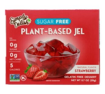 Simply Delish Jel Dessert – Strawberry – Case Of 6 – 1.6 Oz.