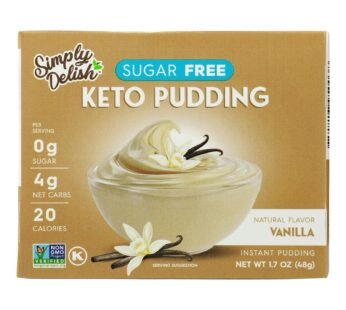 Simply Delish Pudding Mix – Vanilla – Case Of 6 – 1.7 Oz