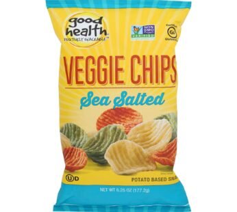 Good Health Sea Salt Veggie Chips – Case Of 10 – 6.25 Oz