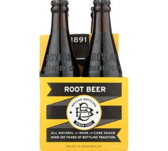 Boylan Bottling – Soda – Root Beer – Case Of 6 – 4/12 Fl Oz.