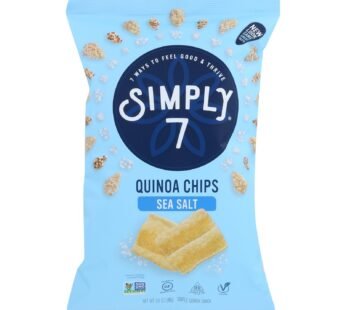 Simply 7 – Chips Quinoa Sea Salt – Case Of 8-3.5 Oz