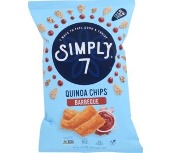 Simply 7 – Chips Quinoa Barbeque – Case Of 8-3.5 Oz