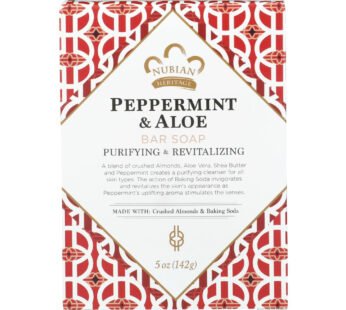 Nubian Heritage Bar Soap Peppermint – 5 Oz