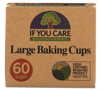 If You Care Baking Cups – Brown 2.5 Inch – Case of 24 – 60 Count