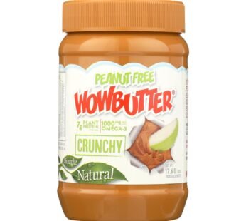 Wowbutter Crunchy Peanut Free Spread – Case Of 6 – 17.6 Oz.