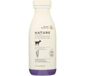 Nature By Canus – Goats Milk Bath Foam Lvndr – 27.1 Fz