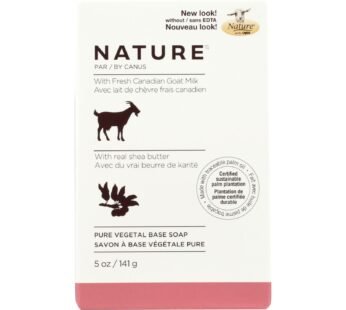 Nature By Canus Bar Soap – Nature – Shea Butter – 5 Oz