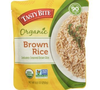 Tasty Bite – Rice Brown – Case Of 12 – 8.8 Oz