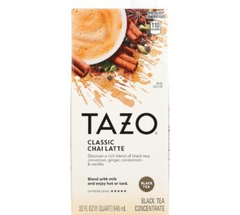 Tazo Tea Chai Concentrate – Case Of 6 – 32 Fl Oz