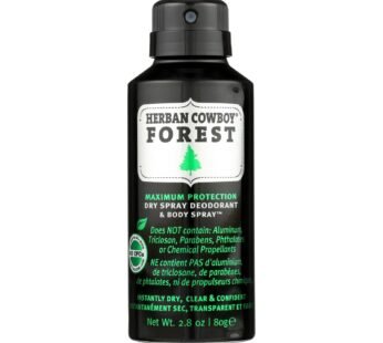 Herban Cowboy – Spray Dry Forest – 1 Each – 2.8 Oz