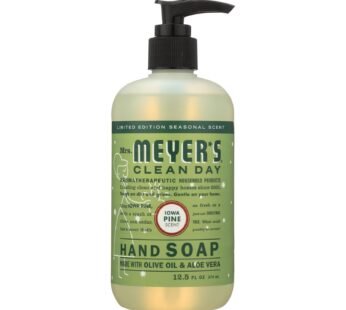 Mrs. Meyer’s Clean Day – Liquid Hand Soap – Iowa Pine – Case of 6 – 12.5 fl oz.