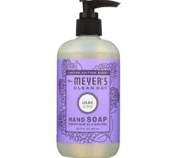 Mrs. Meyer’s Clean Day – Liquid Hand Soap – Lilac – Case of 6 – 12.5 fl oz.