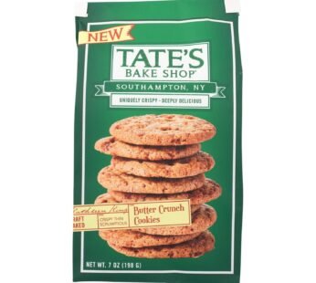 Tate’s Bake Shop Butter Crunch Cookies Butter Crunch – Case Of 12 – 7 Oz