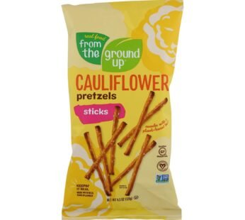 From The Ground Up – Cauliflower Pretzel Sticks – Original – Case Of 12 – 4.5 Oz.