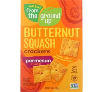 From The Ground Up – Cracker Parmsn Bttrnt Sqsh – Case Of 6 – 4 Oz