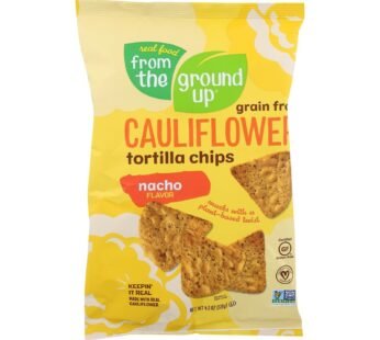 From The Ground Up – Tort Chips Clflwr Nacho – Case Of 12 – 4.5 Oz