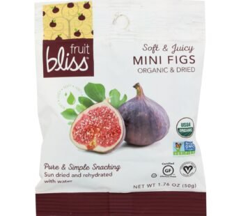 Fruit Bliss – Organic Turkish Mini Figs – Mini Figs – Case Of 12 – 1.76 Oz.