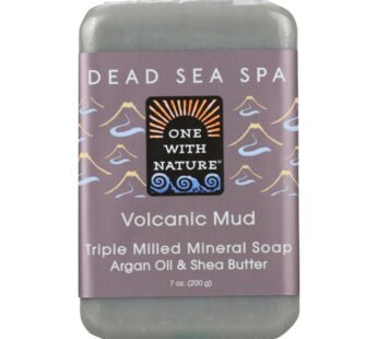 One With Nature – Bar Soap Volcanic Mud – 1 Each 1-7 Oz