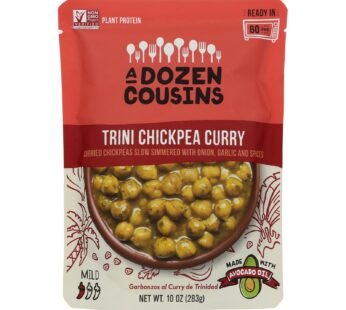 A Dozen Cousins – Ready To Eat Beans – Trini Chickpea Curry – Case Of 6 – 10 Oz.