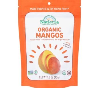 Natierra Freeze Dried – Mangos – Case Of 12 – 1.5 Oz.