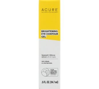 Acure – Gel – Eye Contour – .5 Fl Oz