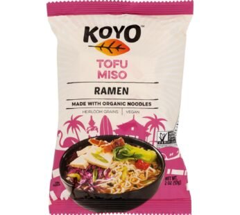 Koyo Tofu Miso Ramen – Case Of 12 – 2 Oz