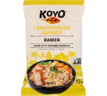 Koyo Lemongrass Ginger Ramen – Case Of 12 – 2.1 Oz