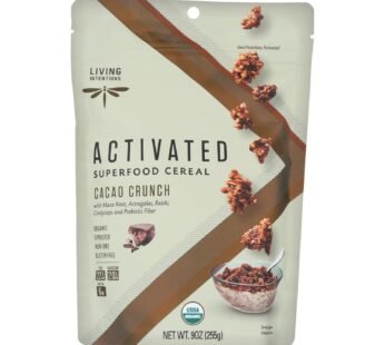 Living Intentions Cereal – Organic – Superfood – Cacao Crunch – 9 Oz – Case Of 6