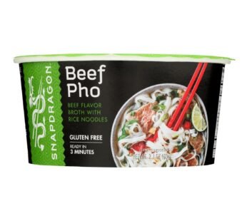 Snapdragon Foods Snapdragon Vietnamese Pho Soup Bowl Delicious Rice Noodle Soup Bowl – Case Of 6 – 2.1 Oz