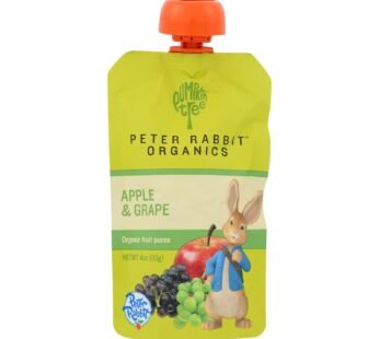 Peter Rabbit Organics Fruit Snacks – Apple And Grape – Case Of 10 – 4 Oz.