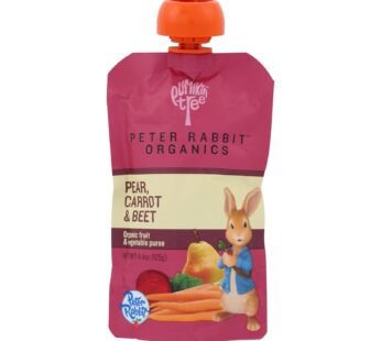 Peter Rabbit Organics Veggie Snack – Beet Carrot and Pear – Case of 10 – 1