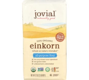 Jovial – Flour – Organic – Einkorn – All-purpose – 32 Oz – Case Of 10