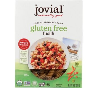 Jovial – Pasta – Organic – Brown Rice – Fusilli – 12 Oz – Case Of 12