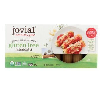 Jovial – Gluten Free Pasta – Manicotti – Case Of 12 – 7 Oz.