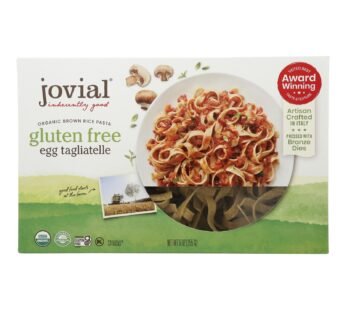 Jovial – Pasta – Organic – Brown Rice – Traditional Egg Tagliatelle – 9 Oz – Case Of 12