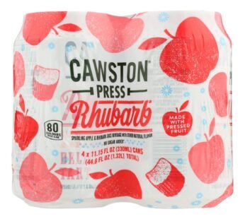 Cawston Press Sparkling Water – Rhubarb and Apple – Case of 6 – 4/11.15Z