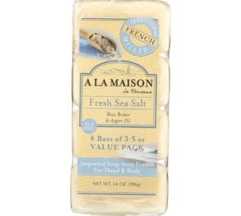 A La Maison – Bar Soap – Fresh Sea Salt – 4/3.5 Oz