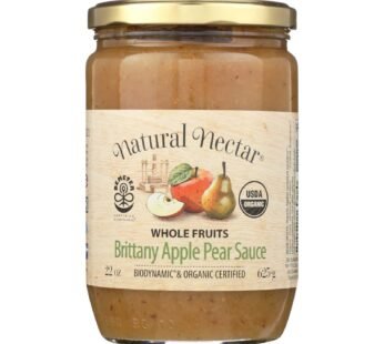 Natural Nectar Brittany Sauces – Apple – Case Of 6 – 22.2 Oz.