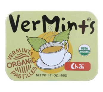 Vermints Pastilles – All Natural – Chai – 1.41 Oz – Case Of 6