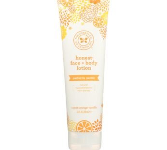 The Honest Company Face and Body Nourishing Lotion – Sweet Orange Vanilla – 8.5 Fl oz.