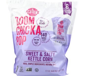 Angie’s Kettle Corn Sweet and Salty – Case of 4 – 6/1 Oz