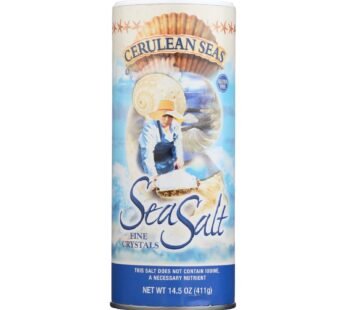 Cerulean Seas Sea Salt – Fine – Case Of 12 – 14.5 Oz