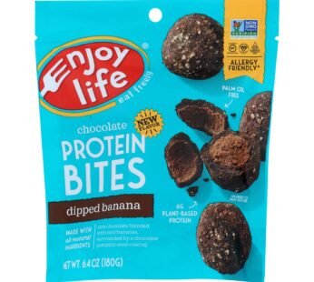 Enjoy Life – Protein Bites – Dipped Banana – Case Of 6 – 6.4 Oz.