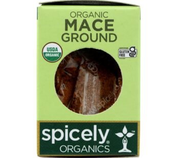 Spicely Organics – Organic Mace – Ground – Case of 6 – 0.3 oz.