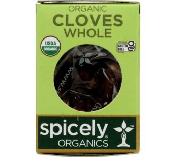 Spicely Organics – Organic Cloves – Whole – Case of 6 – 0.15 oz.